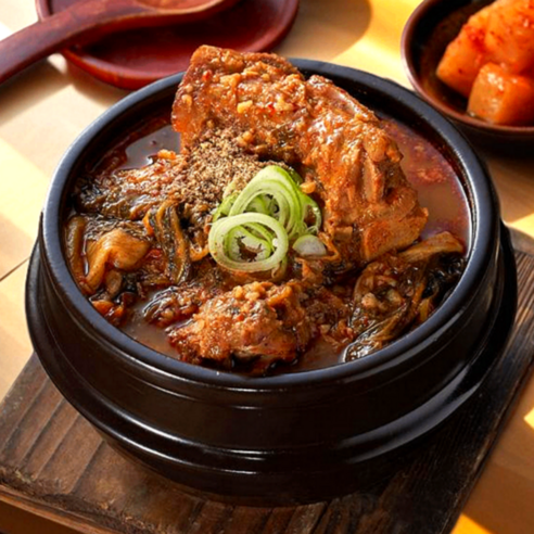 할머니해장국 가마솥전통방식 깊고진한 국내산 우거지 뼈해장국, 1개, 1kg