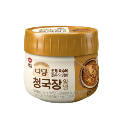 CJ제일제당 CJ 다담 청국장 양념 530g, 530g, 1개