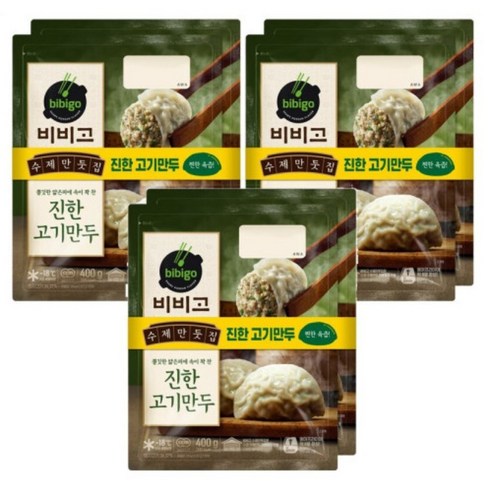 (냉동)비비고 수제(진한)고기만두400gx4개