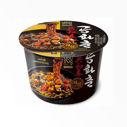 유어스 공화춘 짜장 컵라면 160g