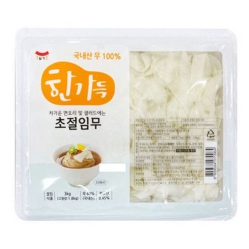 [일가집]초절임무 3kg