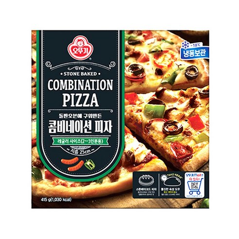오뚜기 콤비네이션피자 415g, 415g, 2개