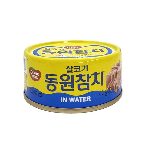 동원참치 살코기 인 워터, 100g, 48개