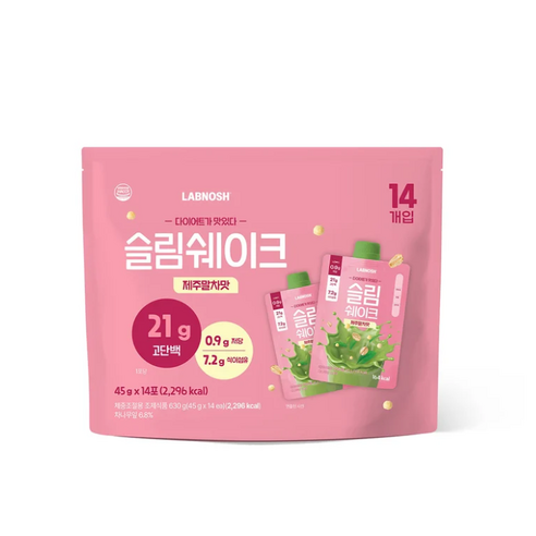 [코스트코]랩노쉬 슬림쉐이크 제주말차맛