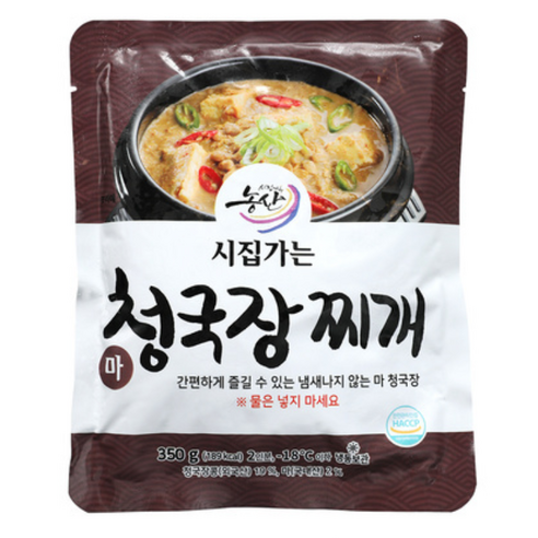 시집가는 청국장찌개, 350g, 10개