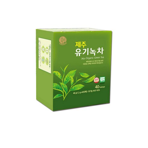 송원 제주 유기녹차 40티백