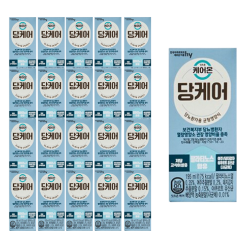 hy(한국야쿠르트) 케어온 당케어 (당뇨환자용 균형영양식)