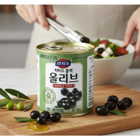 리치스 코스트코 블랙올리브 200g * 36, 200g, 36개