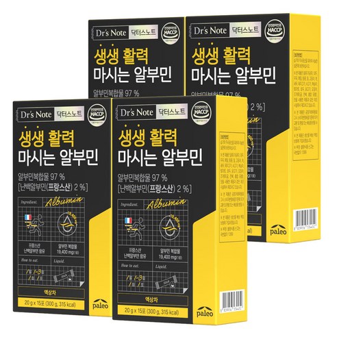 팔레오 닥터스노트 생생 활력 마시는 알부민 액상