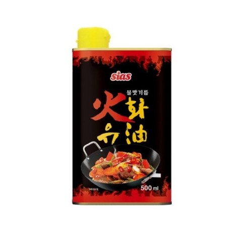 시아스 불맛기름 화유  1000ml X 8개 한식 양식 중식 얼큰한 풍미