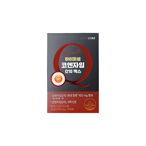 뉴트리코어 코엔자임 Q10 맥스 1000mg 1개