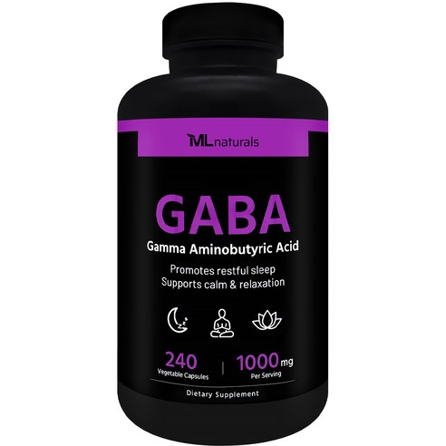 [미국빠른직구] 신제품 마이라이프 내추럴스 가바 1000mg