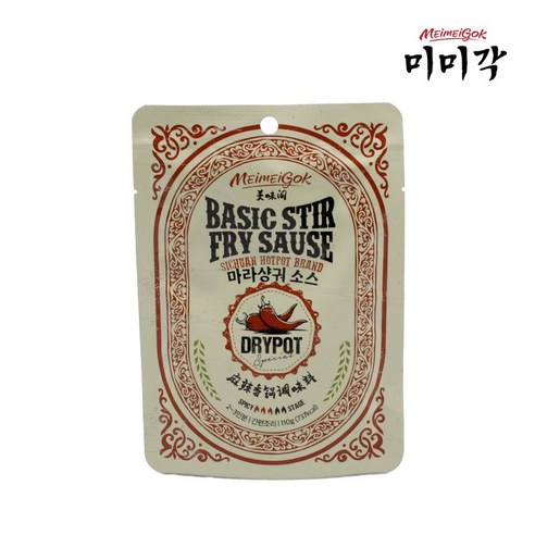 미미각 마라샹궈 소스, 5개, 110g