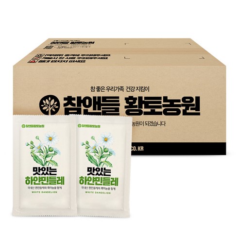 참앤들황토농원 맛있는 하얀민들레즙, 9L, 1개