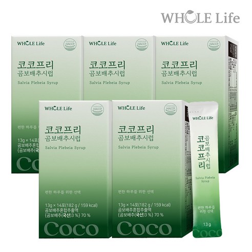 WHOLELIFE 코코프리 곰보배추시럽 14p