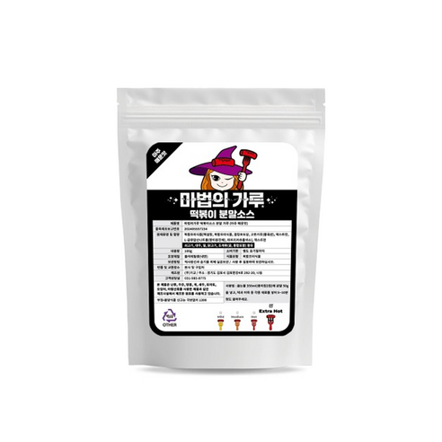 마법의가루 떡볶이 소스 분말 가루 아주매운맛, 100g, 1개