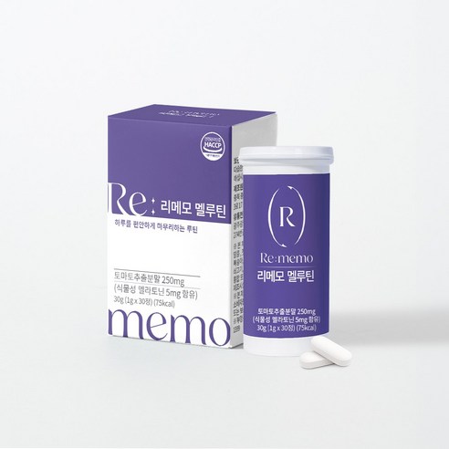 코랩 리메모 멜루틴 뇌건강 영양제 멜라토닌 5mg, 1개, 30정