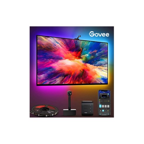 Govee 카메라 감지 몰입형 TV LED 백라이트, 단품