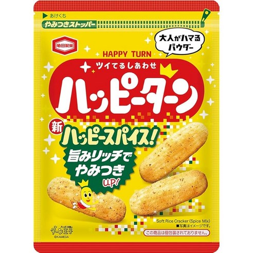 가메다제과 해피 턴 향신료 73g×12봉지