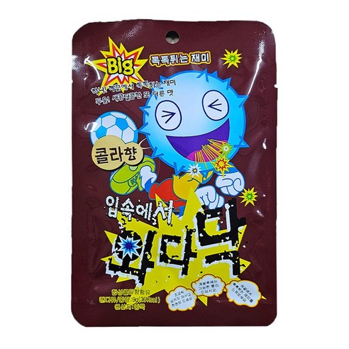 빅 입속에서 와다닥 콜라향 9g x 40개