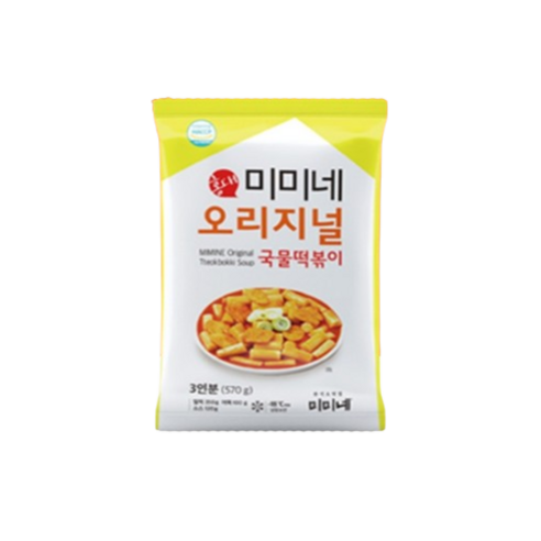 미미네 오리지널 국물떡볶이 570g x 4봉 (총12인분)