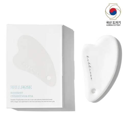 벨로즈 국산 세라믹 괄사 마사지 도구, 1개
