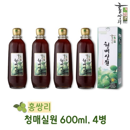 홍쌍리 청매실원 매실청 매실진액 발효매실