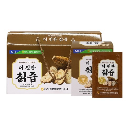 지리산마천농협 더 진한 칡즙 70ml x 30포, 1박스, 1박스, 70ml