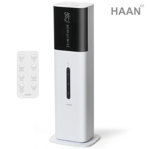 [최신] 한경희 3세대 복합식 가습기 HD600A 8L 대용량 7컬러 무드등 UV살균, 화이트, HAAN-HD600A