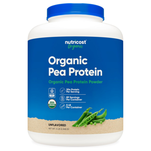 뉴트리코스트 완두콩 단백질 분말 파우더 무맛 Pea Protein powder 2268g