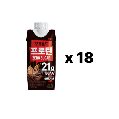 오트몬드 프로틴 초코맛