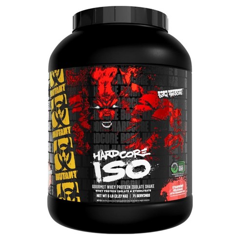 뮤턴트 ISO 서지 분리 유청 단백질 파우더 빠르게 작하여 근육 강화 벌크 근력 향상에 도움 0.7kg 1., 1개