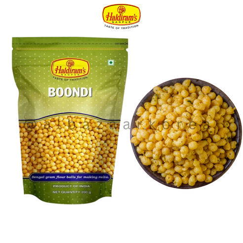 Haldirams Boondi Crispy Gram Flour Balls 할디람 분디 바삭한 병아리콩 볼