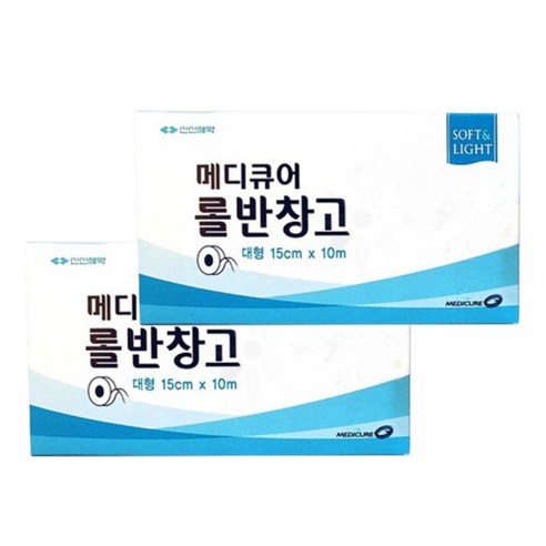 메디큐어 롤 반창고, 1개입, 2개