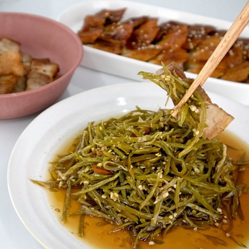 바담찬 간장 고추채장아찌 절임 반찬 500g 밥반찬 청양고추채, 1kg, 1개