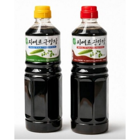 지에프 자연발효 3년숙성 콩 진간1개+국간장1개