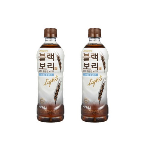 하이트진로 블랙보리 라이트, 520ml, 100개
