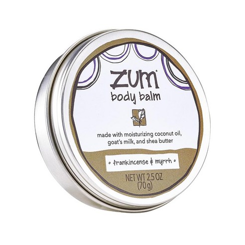 줌 유향 앤 몰약 바디 밤 70g Zum Body Balm Body Moisturizer for Women & Men Includes Goat's Milk