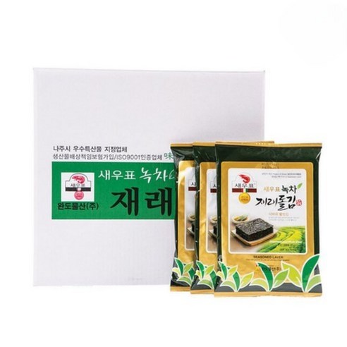 새우표 완도 녹차재래 돌김 전장