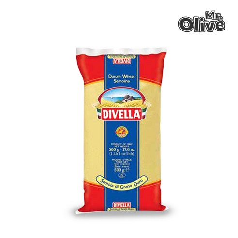 디벨라 세몰리나 듀럼밀 500g 파스타 밀가루, 500g, 1개