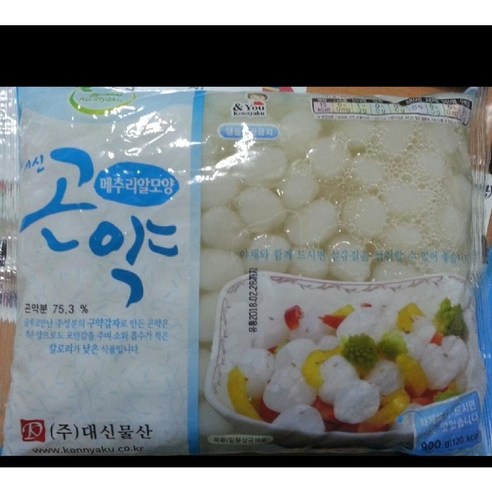 메추리알 모양 곤약 800g 대신물산