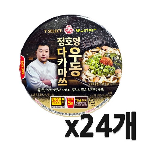오뚜기)정호영다카마쓰우동 컵라면 100g