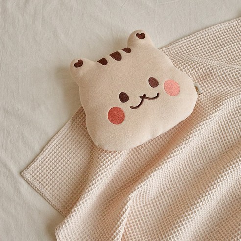 돗투돗 동물친구들 얼굴 쿠션 인형, 1개, 돗람이, 30cm