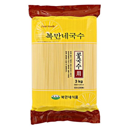 복만네식품 콩국수면