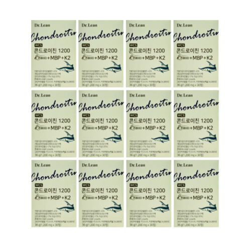 Dr. Lean 닥터린 콘드로이친 1200 콘레이티 + MBP + K2, 사은품 천연비누
