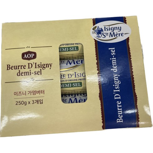 이즈니 가염버터롤 250G X 3 코스트코 버터, 250g, 3개