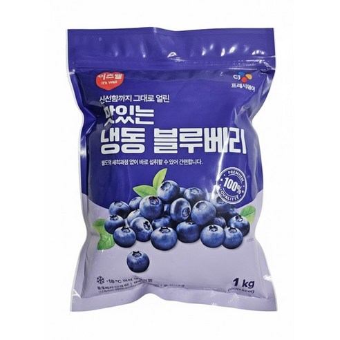 CJ프레시웨이 이츠웰 맛있는 냉동 블루베리