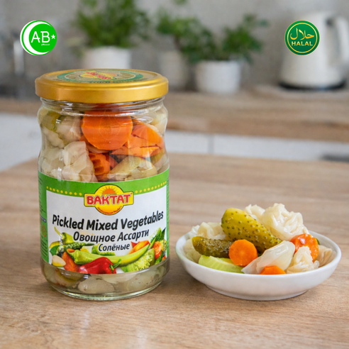 Salty Pickled Mixed vegetables Turkiye 짭짤한 야채 피클 튀르키예