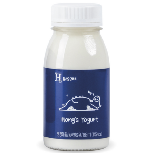 제주지헌목장 홍스요구르트 오리지널 180ml 10개 (제주직송), 180ml, 10개