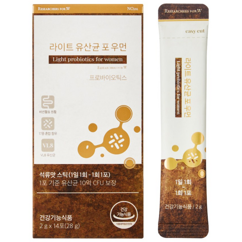 리서쳐스 투비컷 라이트 유산균 포우먼